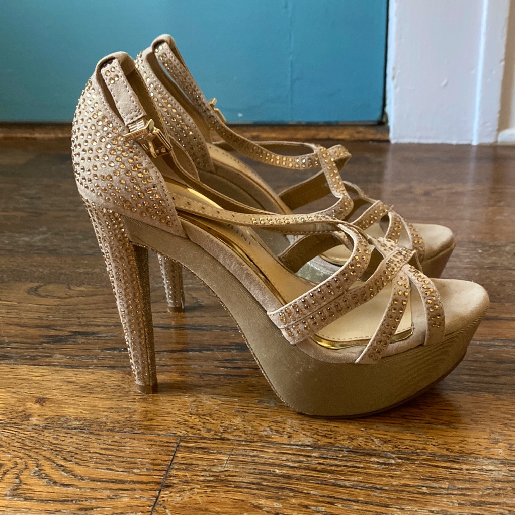 Gianni Bini Sequin Heels Size 7